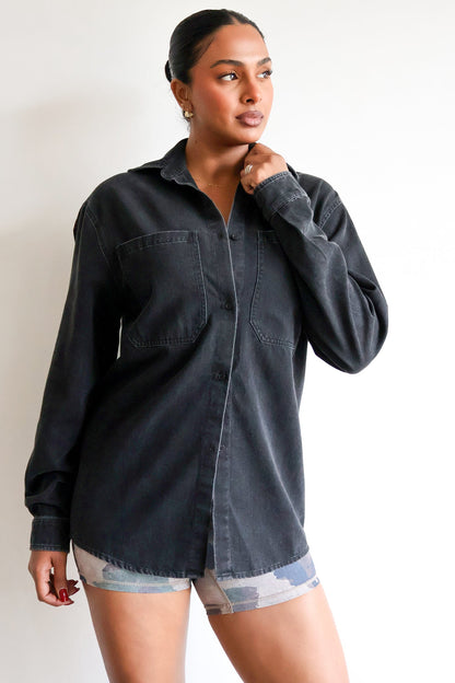 Montana Shirt - Blackwash