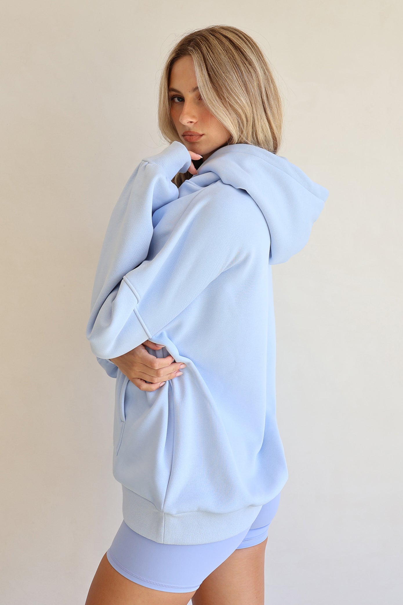 NYC Hoodie - Powder Blue