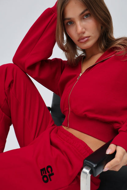 Quilla Pant - Ruby