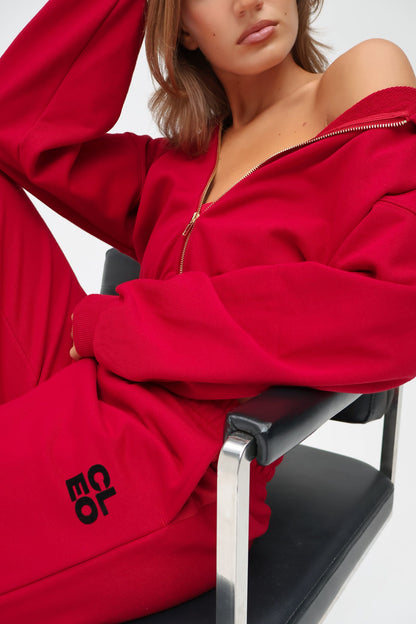 Quilla Pant - Ruby