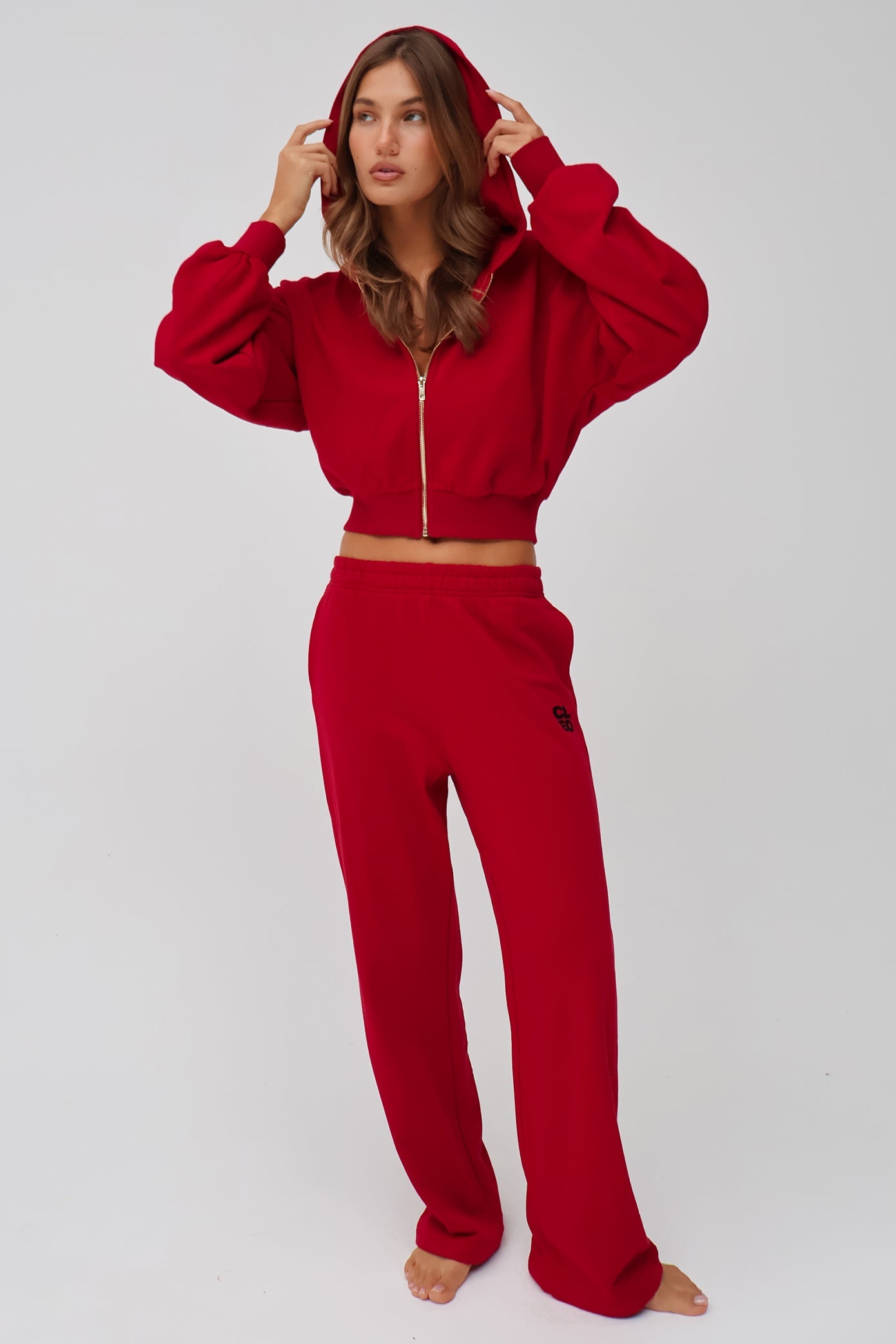 Opera Hoodie - Ruby