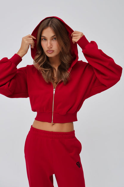 Opera Hoodie - Ruby