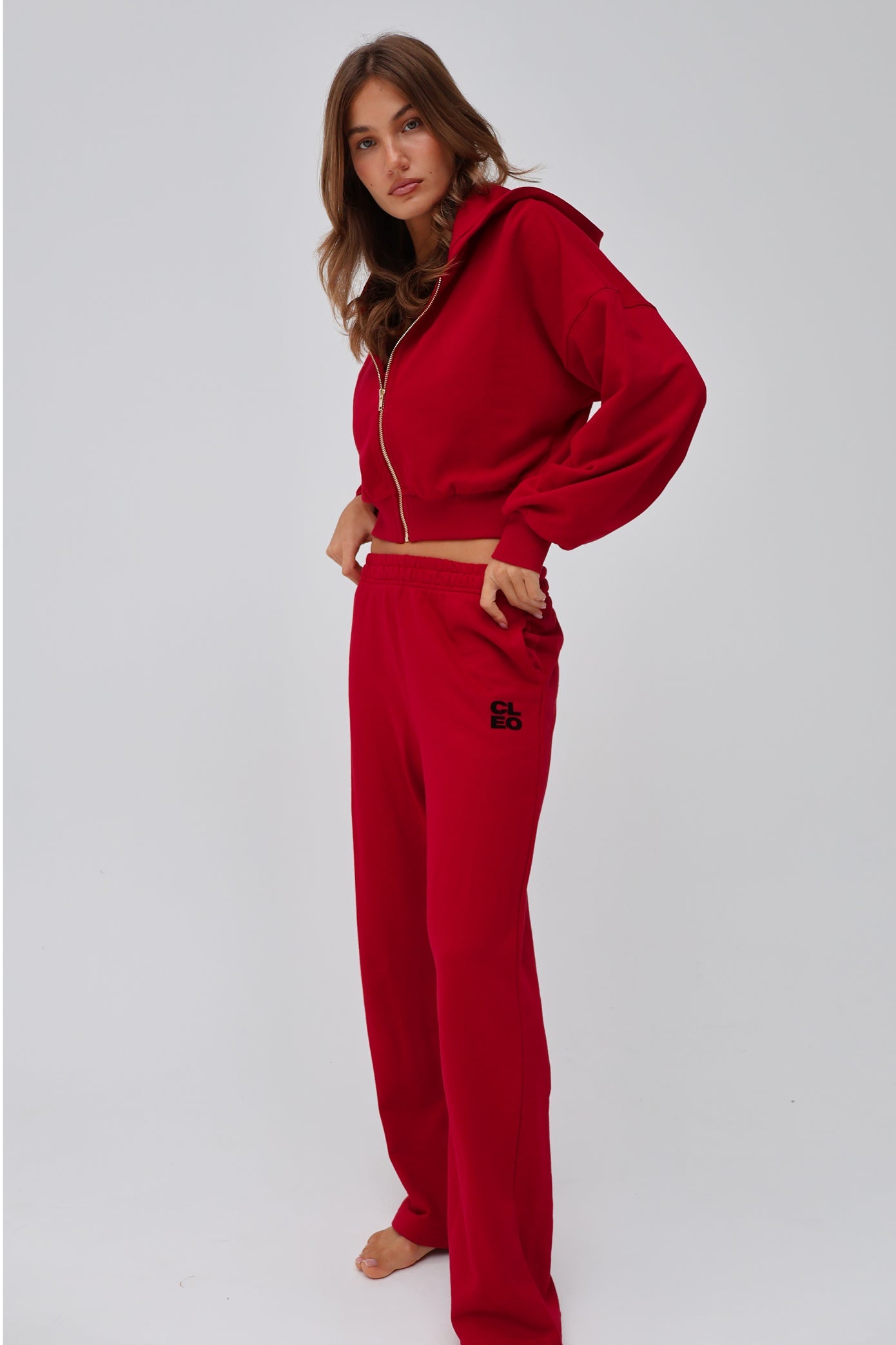 Quilla Pant - Ruby