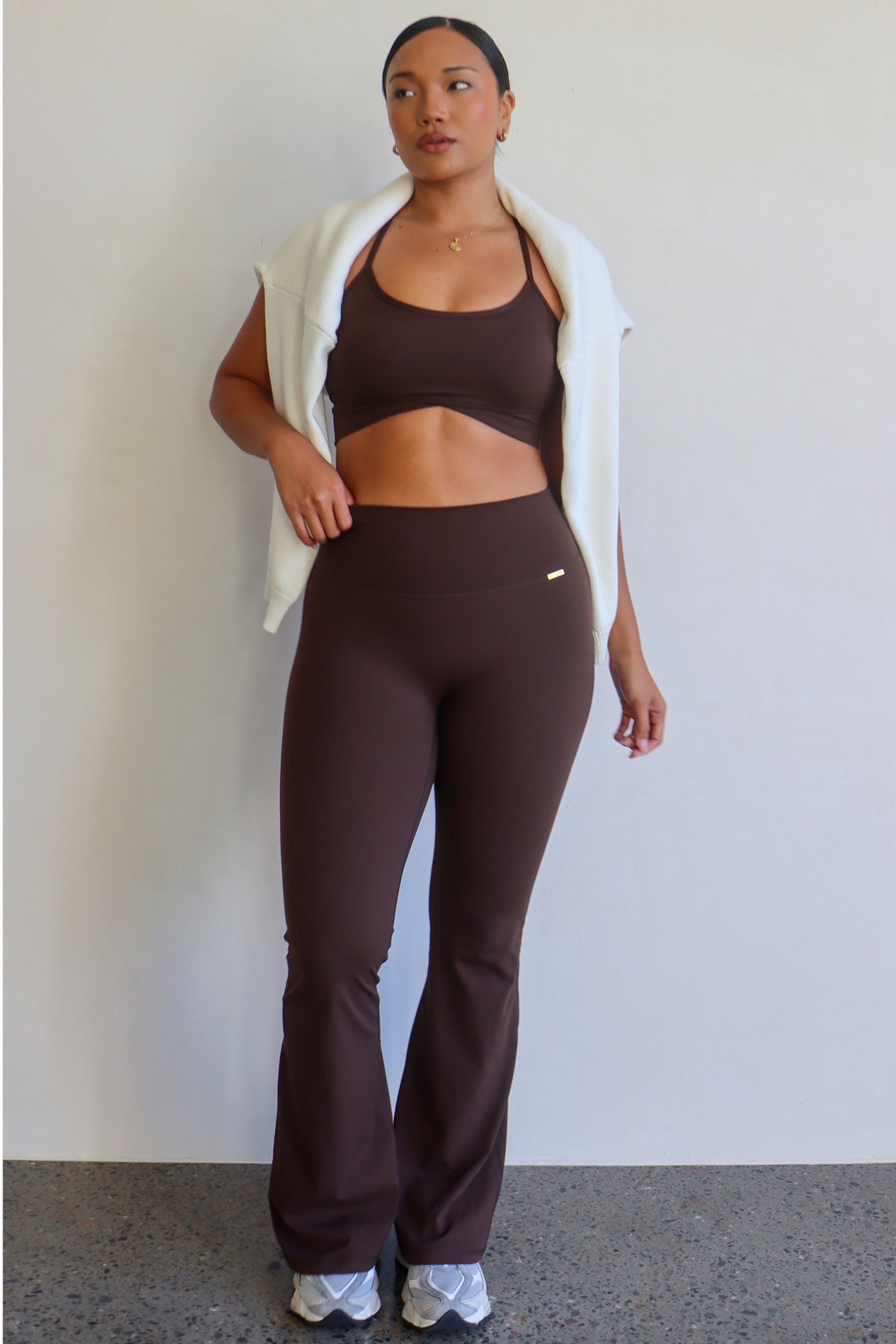 Zenyth Flare Legging - Earth