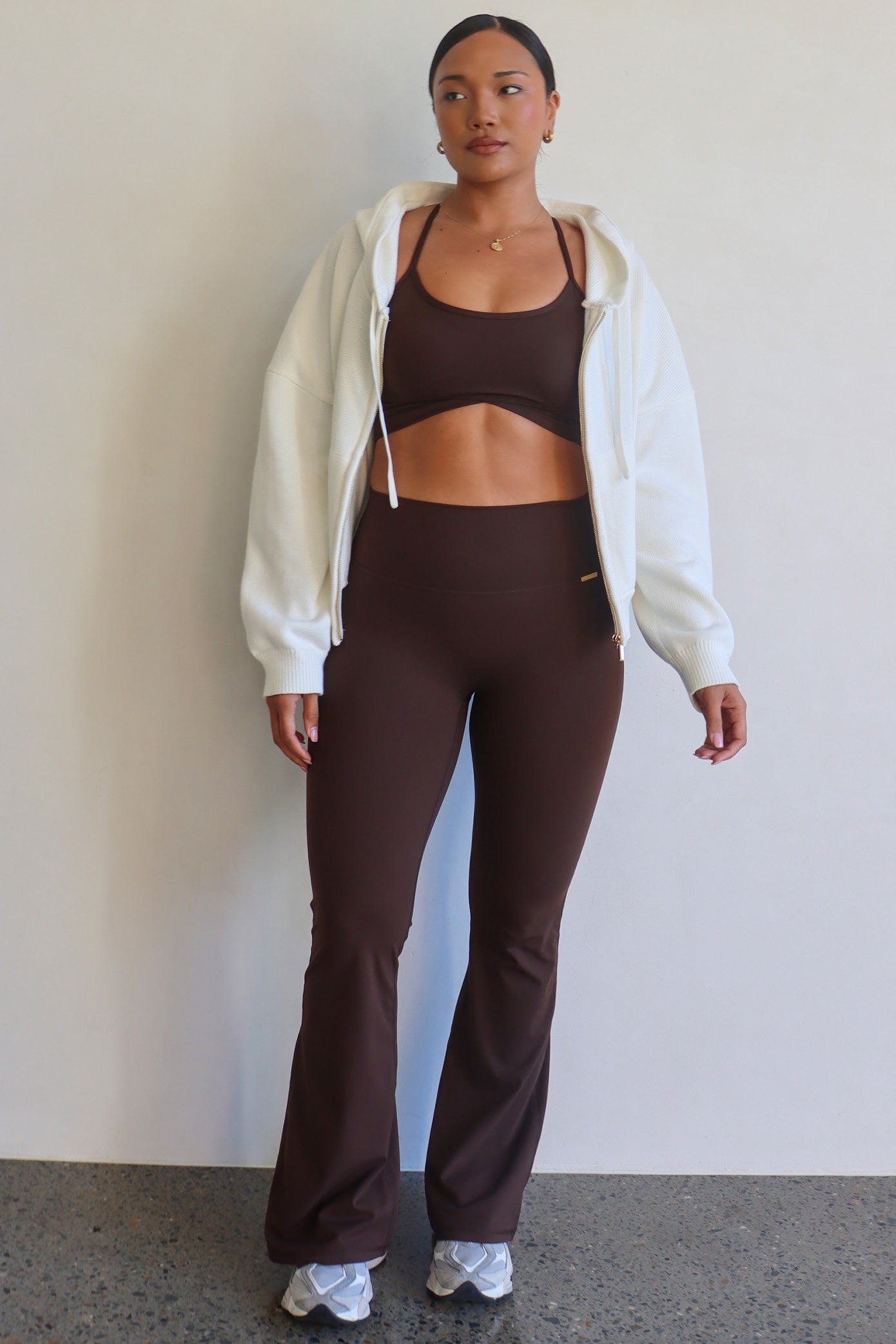 Zenyth Flare Legging - Earth
