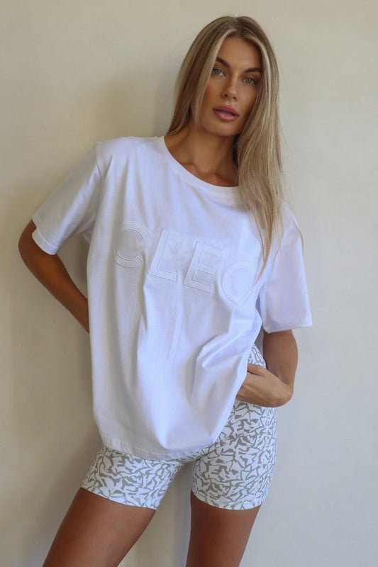 Power Tee - Triple White
