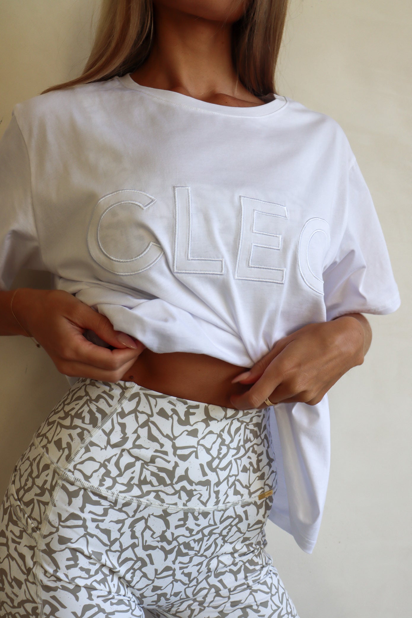 Power Tee - Triple White