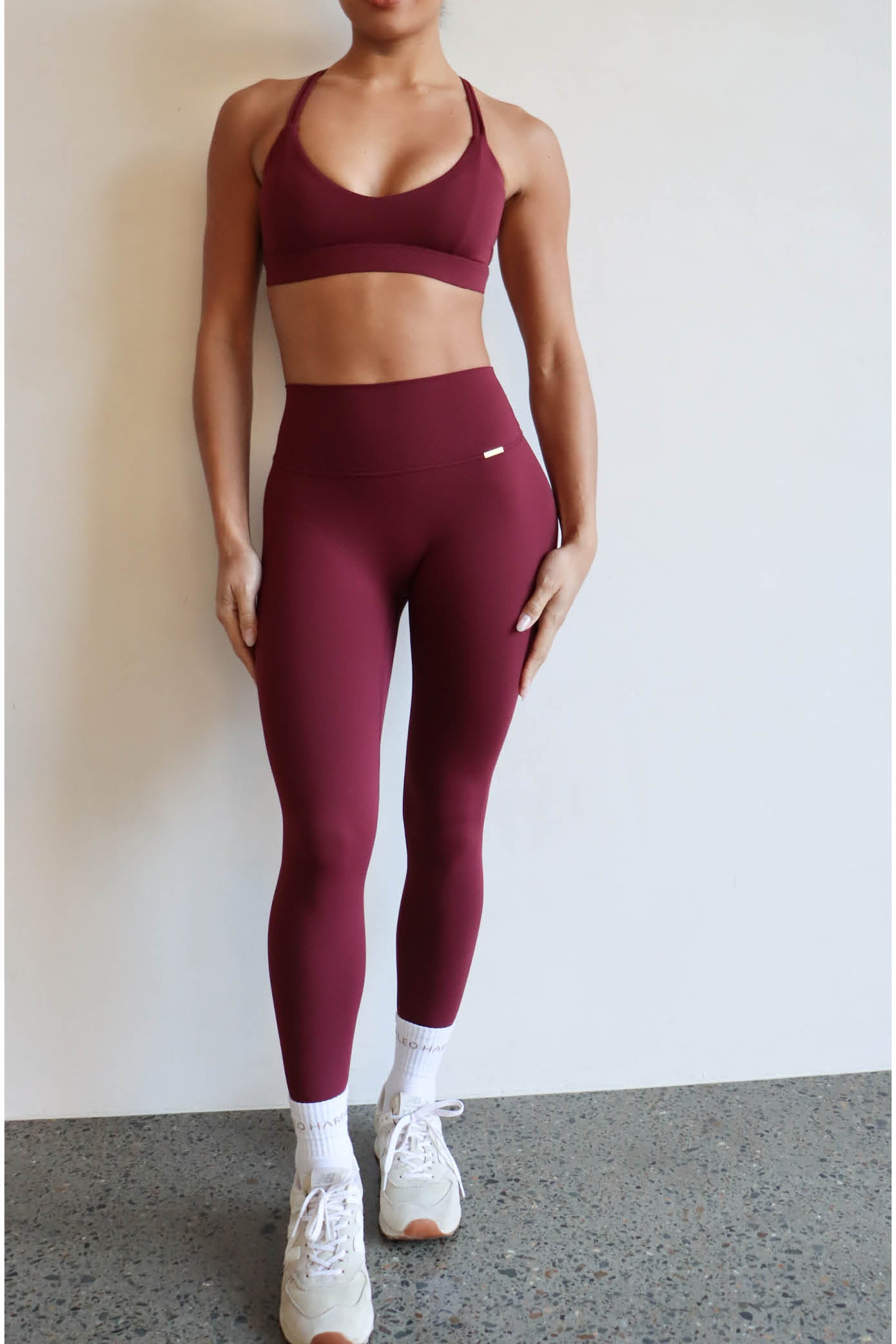 Unity Legging - Burgundy