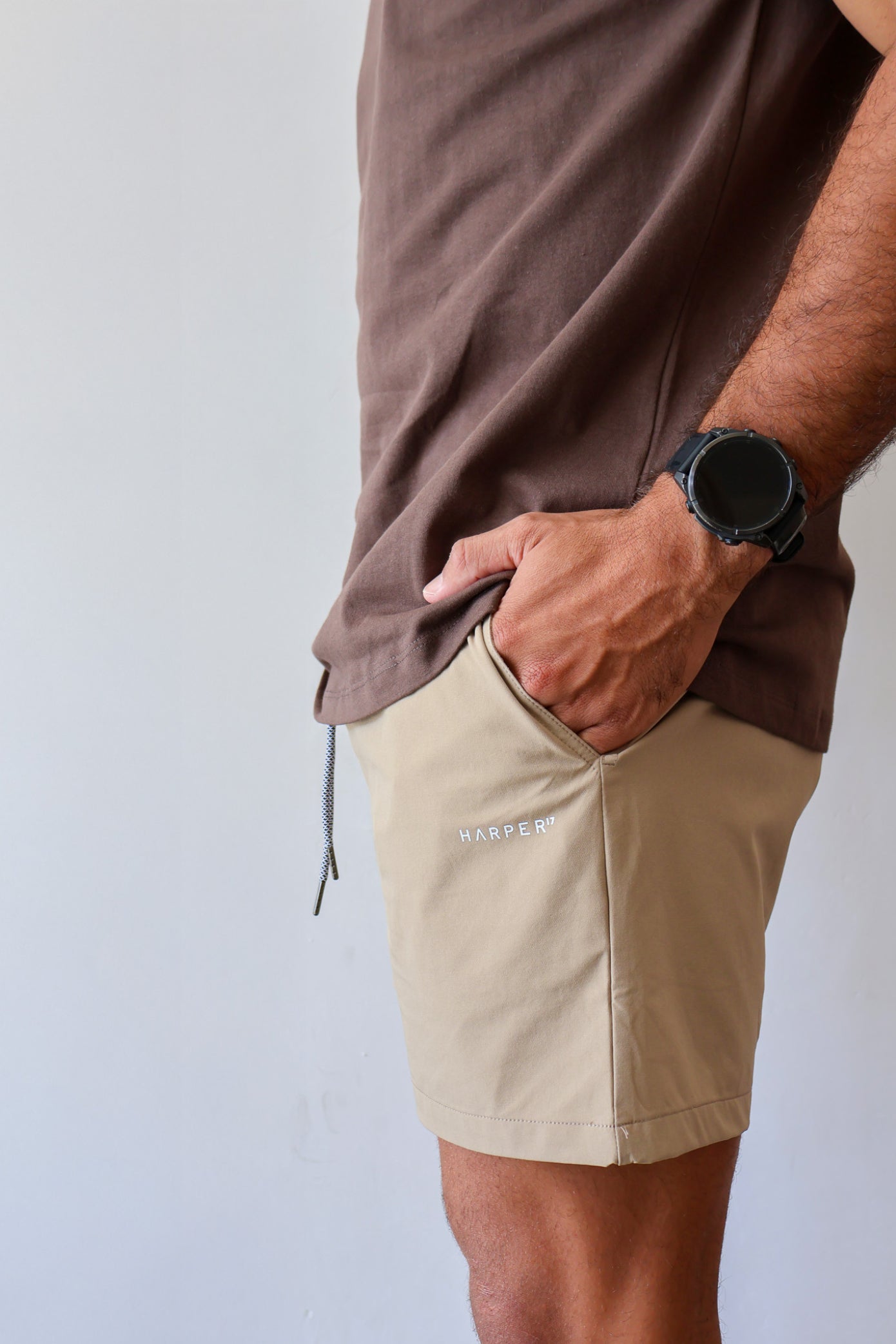 H17 Wave Shorts - Tan