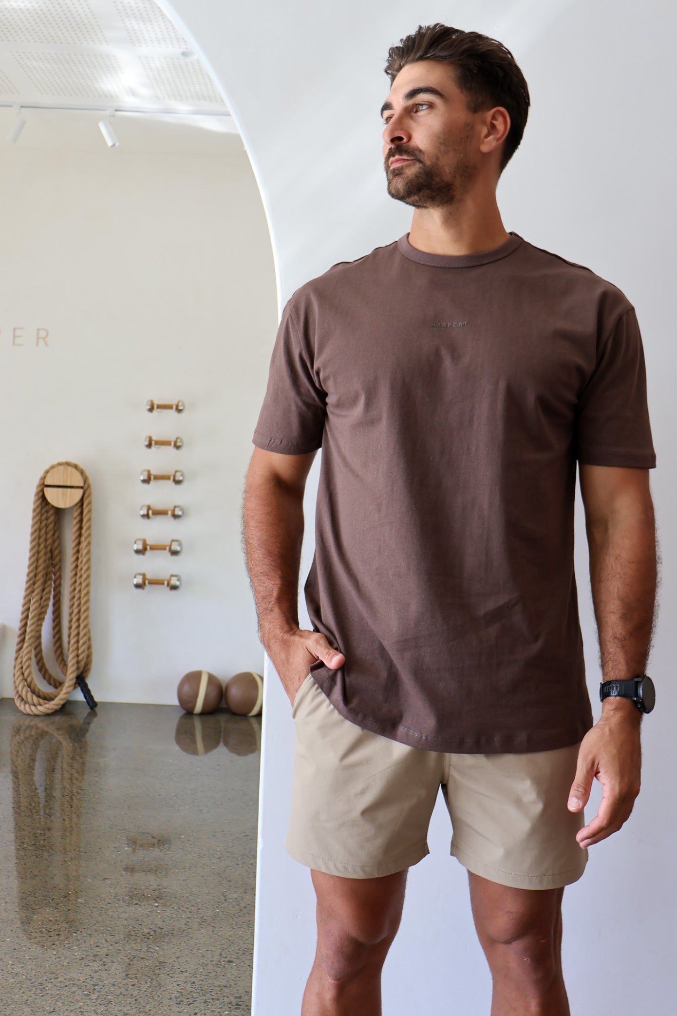 H17 Wave Shorts - Tan