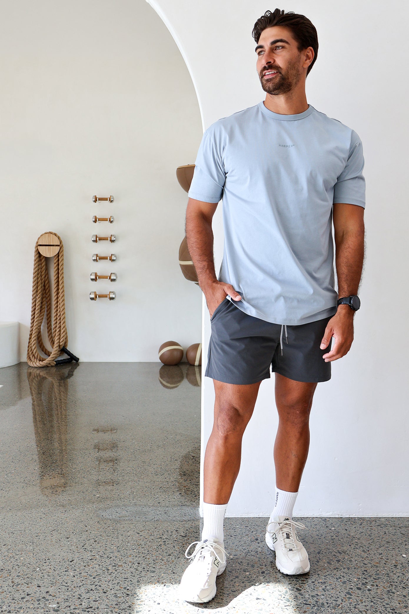 H17 Rome T Shirt - Light Blue