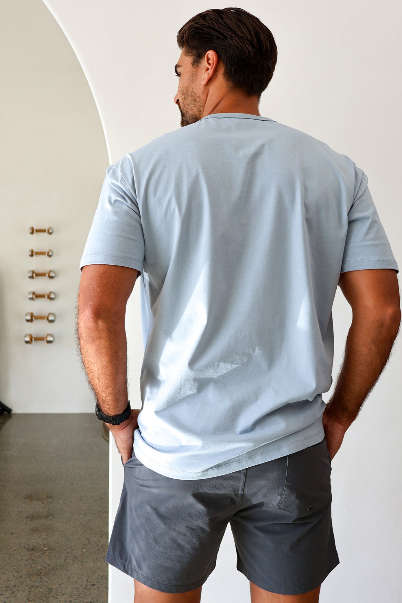 H17 Rome T Shirt - Light Blue
