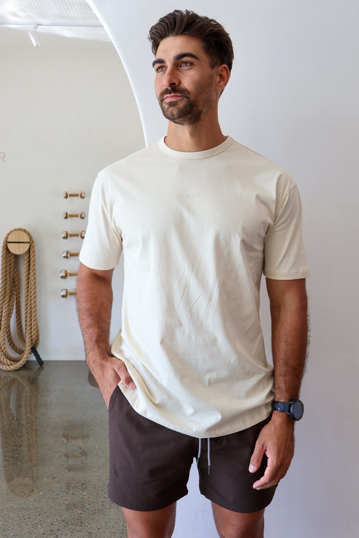 H17 Rome T Shirt - Salt