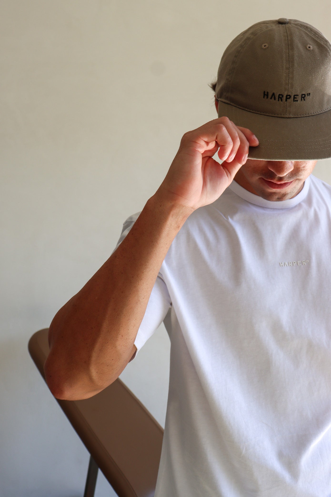 H17 Relax Cap - Khaki - Cleo Harper