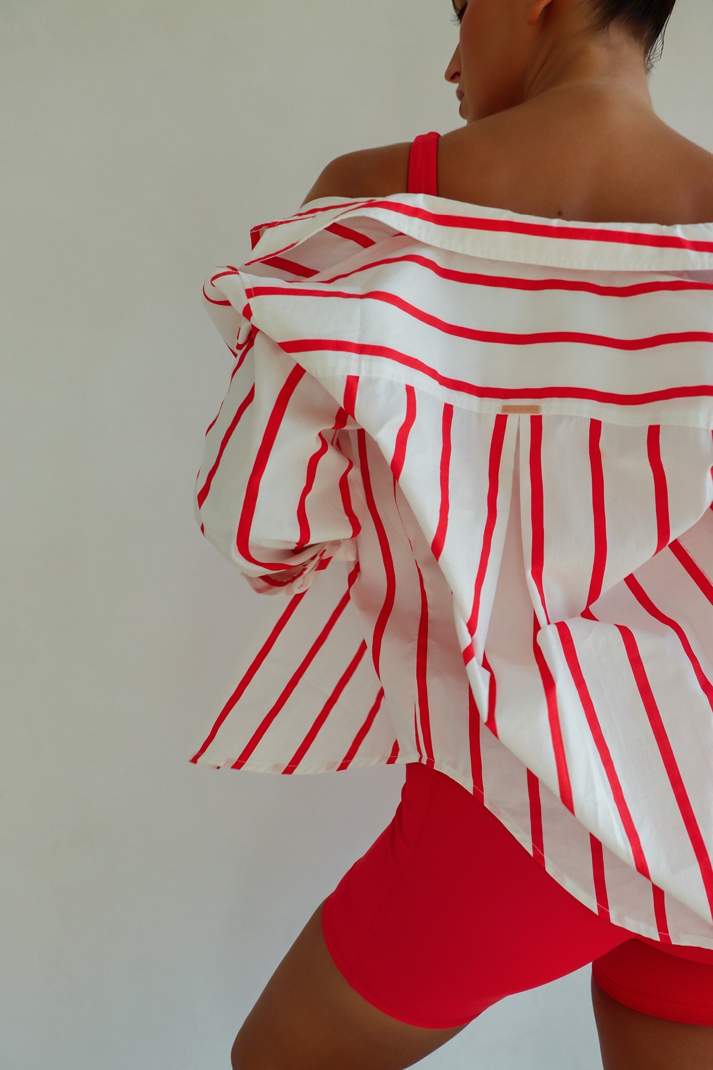 Mabelle Shirt - Red Stripe