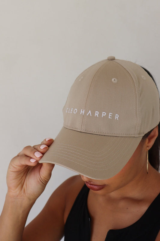 Sport Cap - Beige - Cleo Harper