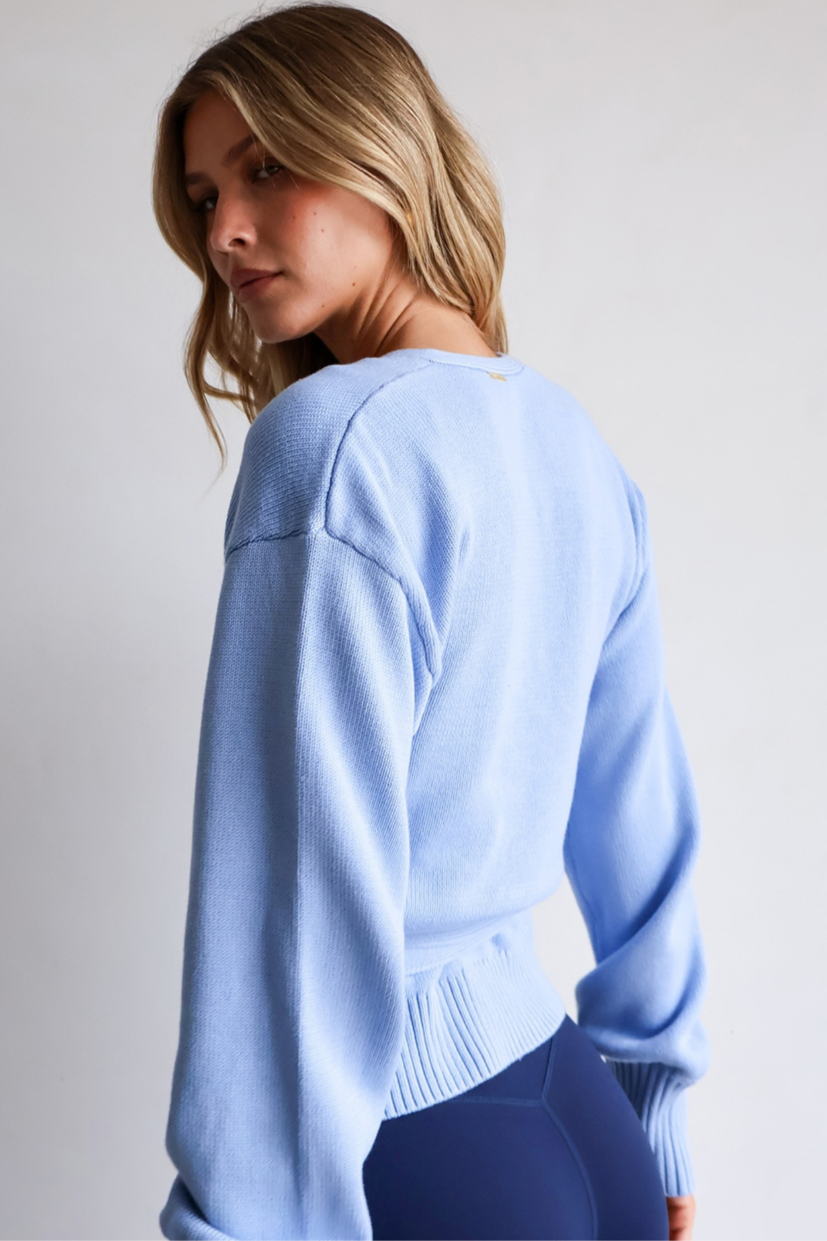 Virtue 100% Cotton Knit - Bluebell