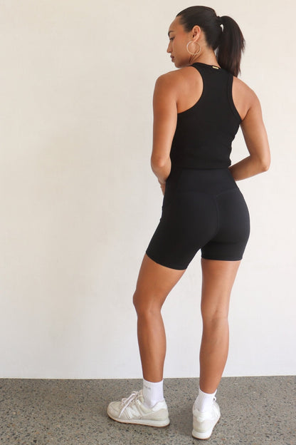Vitality Tank - Black - Cleo Harper
