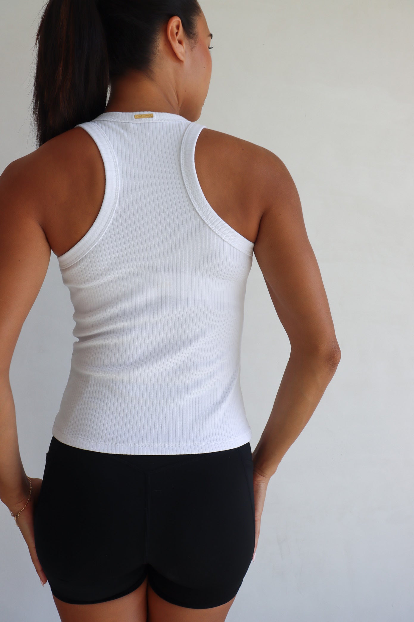 Vitality Tank - White - Cleo Harper