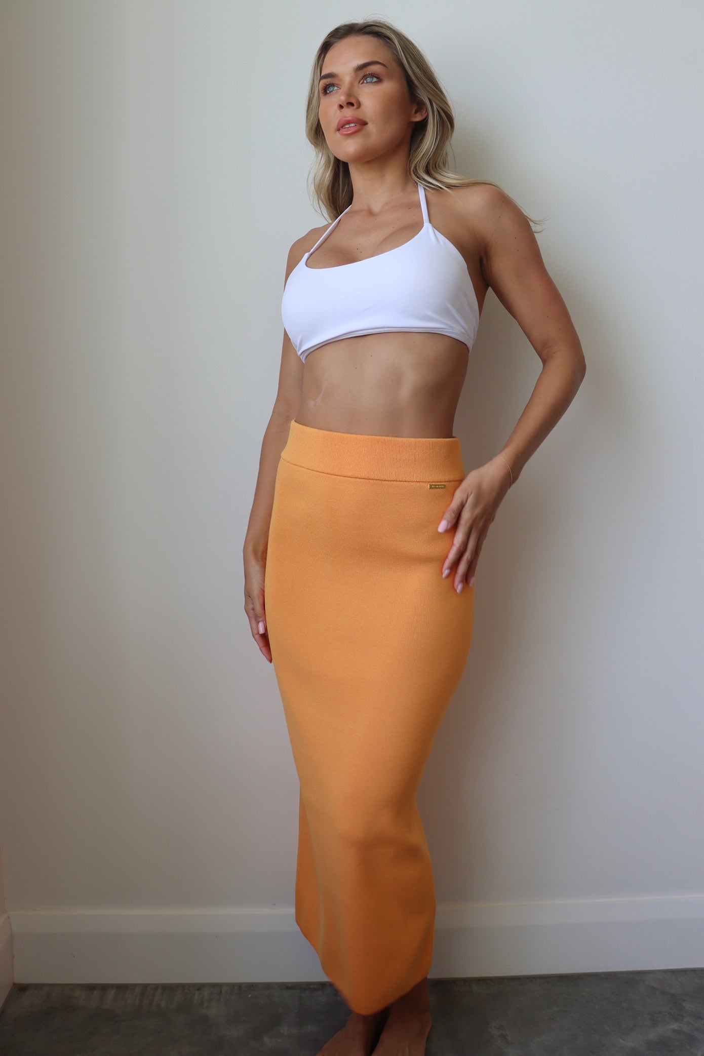 Flourish Skirt - Mandarin