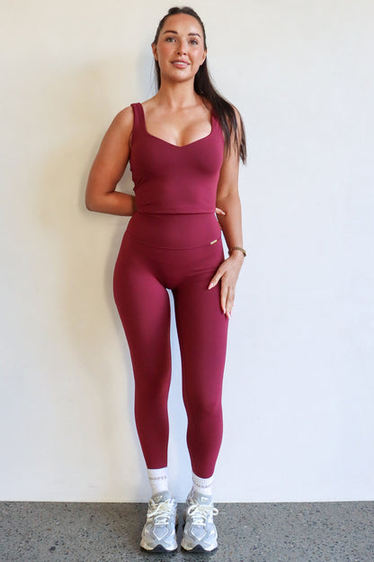 Zeppelin Bralet - Burgundy
